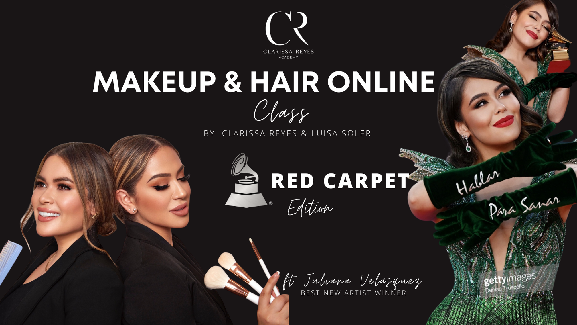 Maquillaje y Peinado para Red carpet: Latin Grammys